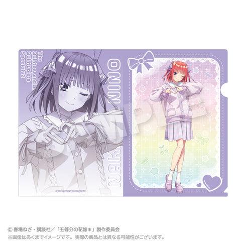 『五等分の花嫁*』クリアファイル ゆめかわせいふくVer. 中野二乃
